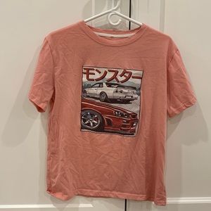 SHEIN Mens car shirt